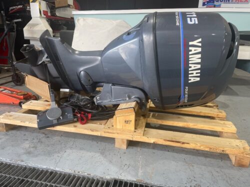 2001 Yamaha F115 HP 4-Cylinder EFI 4-Stroke 20" (L) Outboard Motor 2001 Yamaha F115 HP 4-Cylinder EFI 4-Stroke 20&#8243; (L) Outboard Motor 0 4 500x375
