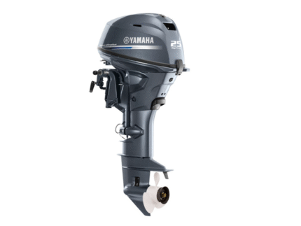 Yamaha 25hp Outboard | Remote Mechanical, Electric & Manual Start, 15" Shaft