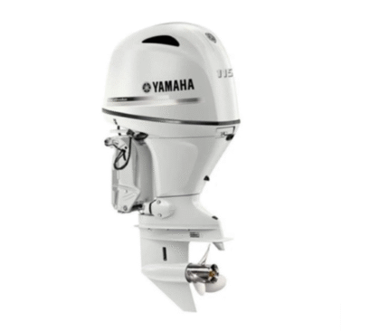 Yamaha 115hp White Outboard