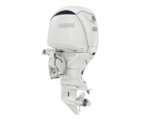 Yamaha 150hp White DEC Outboard Motor For Sale| Digital Electronic Controls, 25" Shaft, Counter Rotation | LF150XSA2