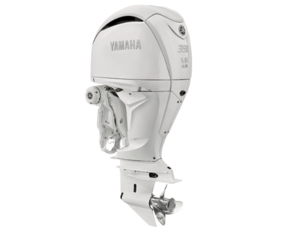 Yamaha 350hp White DEC Outboard For Sale| Digital Electronic Controls, 35" Shaft, Counter Rotation | LF350ESA2