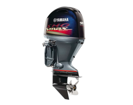 Yamaha 90hp V Max Sho Outboard Motor for sale| Remote Mechanical, 20" Shaft | VF90LB