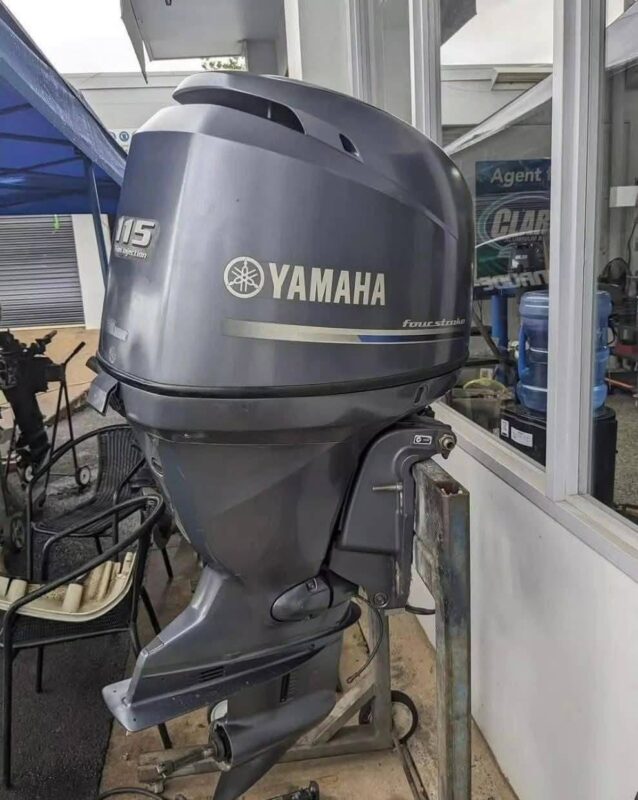 Used 2017 Yamaha 115 HP Outboard Motor For Sale