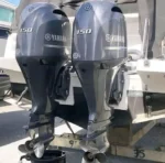 Twin Yamaha 150HP 4 Stroke Outboards For Sale