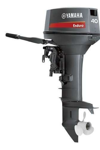 1991 Yamaha 40 HP 3 Cylinder Carbureted 2 Stroke 15" (Short Shaft) Tiller Outboard Motor